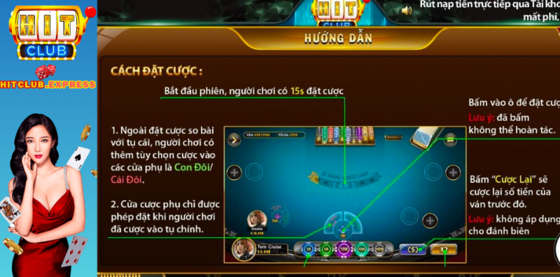 Luật chơi Xì dách HitClub